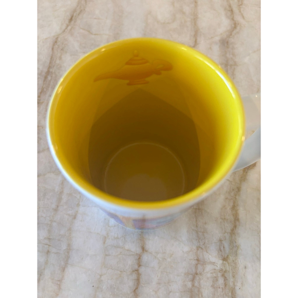 Disney Aladdin “cuties” White Yellow Mug One Size - Picture 7 of 9